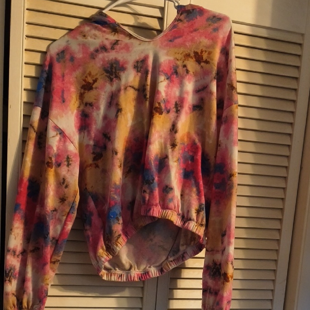 Paper Tee Multicolor Tie-Dye Hoodie